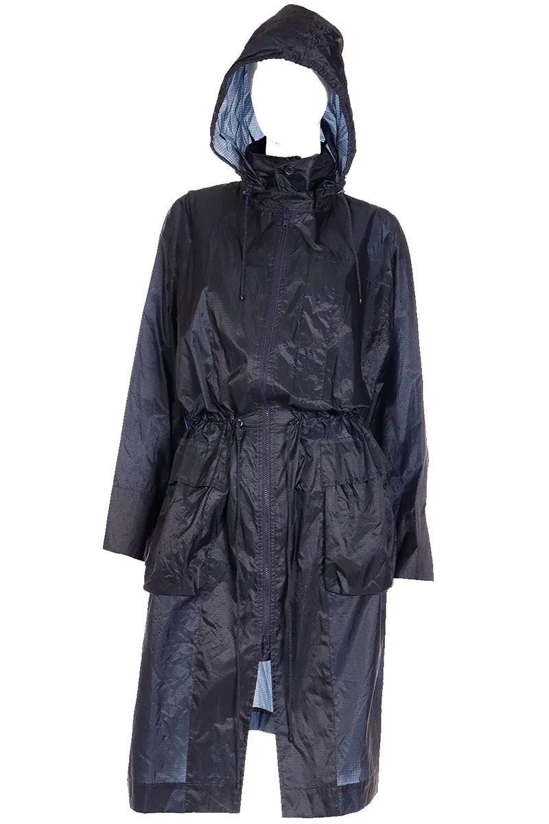 1990s Issey Miyake Vintage Windcoat With Hood Converts Into A Bag