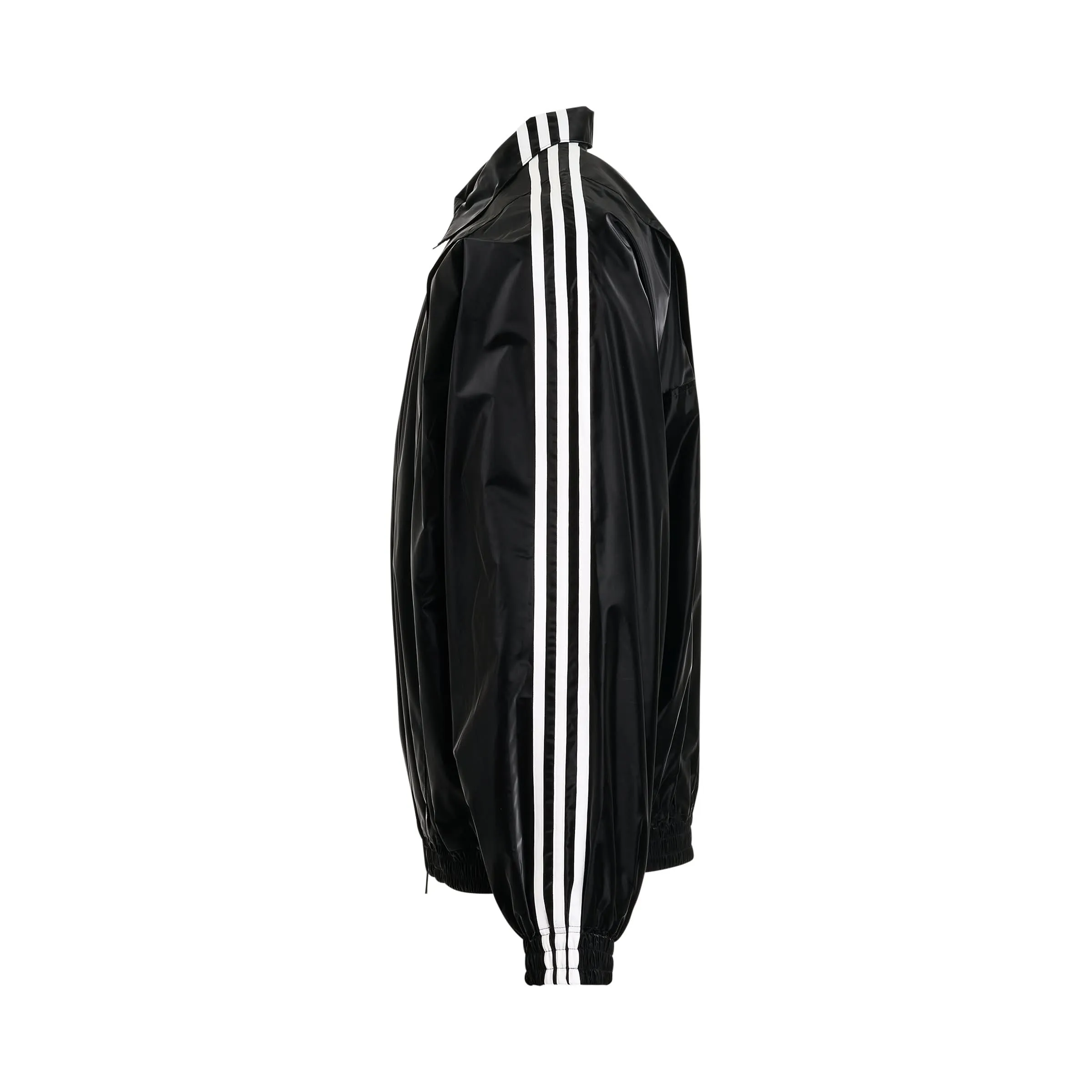 3 Stripe Windbreaker in Black