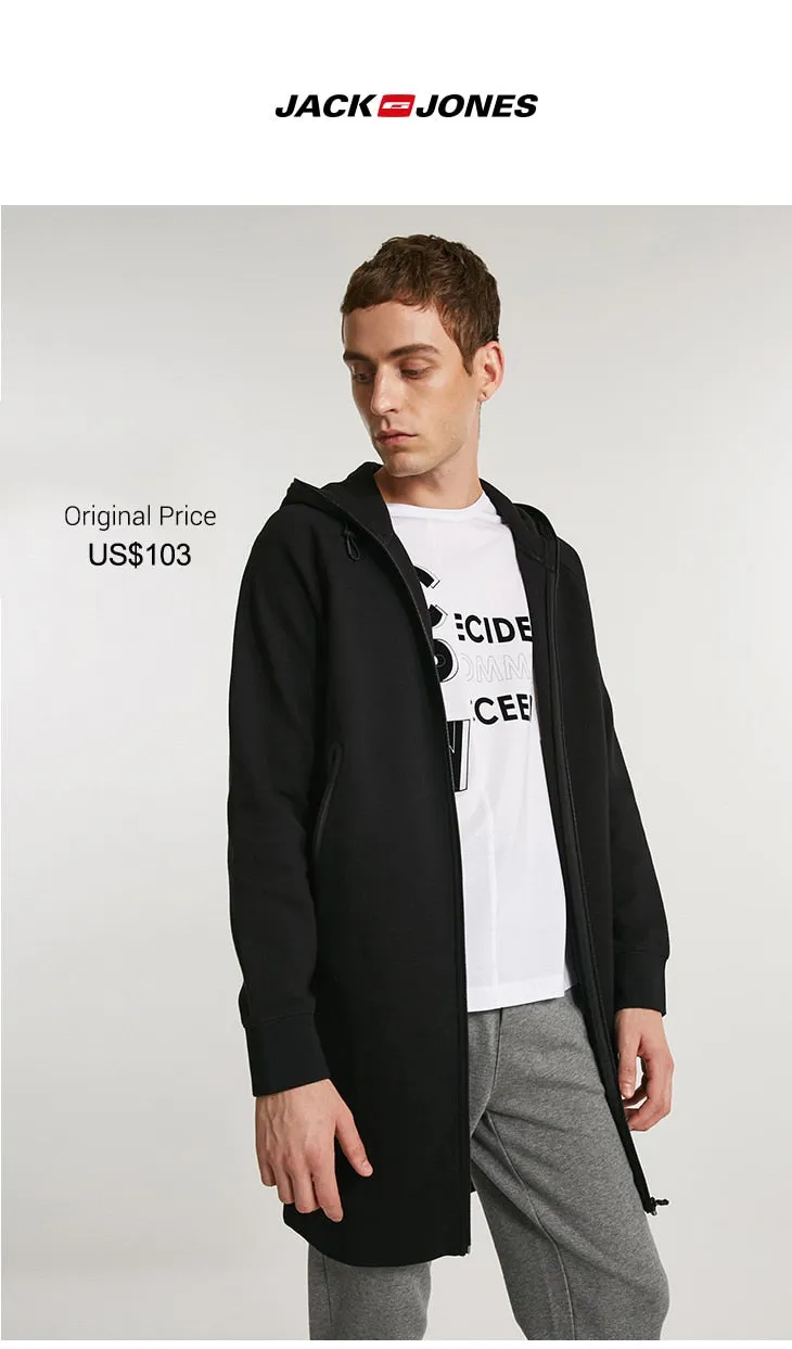 Autumn Pure Cotton Casual Long-sleeved Hoodies Jacket Coat