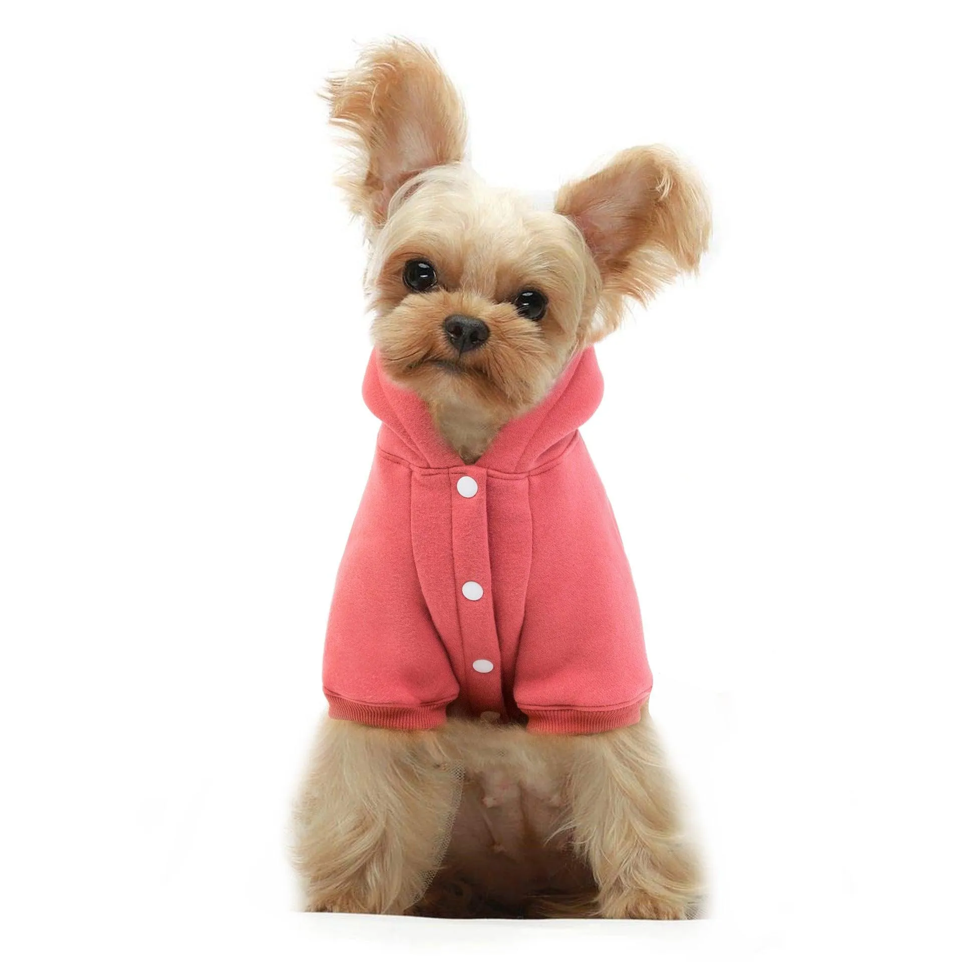 Autumn Winter Warm Fleece Hooded Teddy VIP Dog Sweater