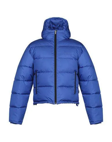 Balenciaga Man Synthetic Down Jacket Bright blue 42 suit