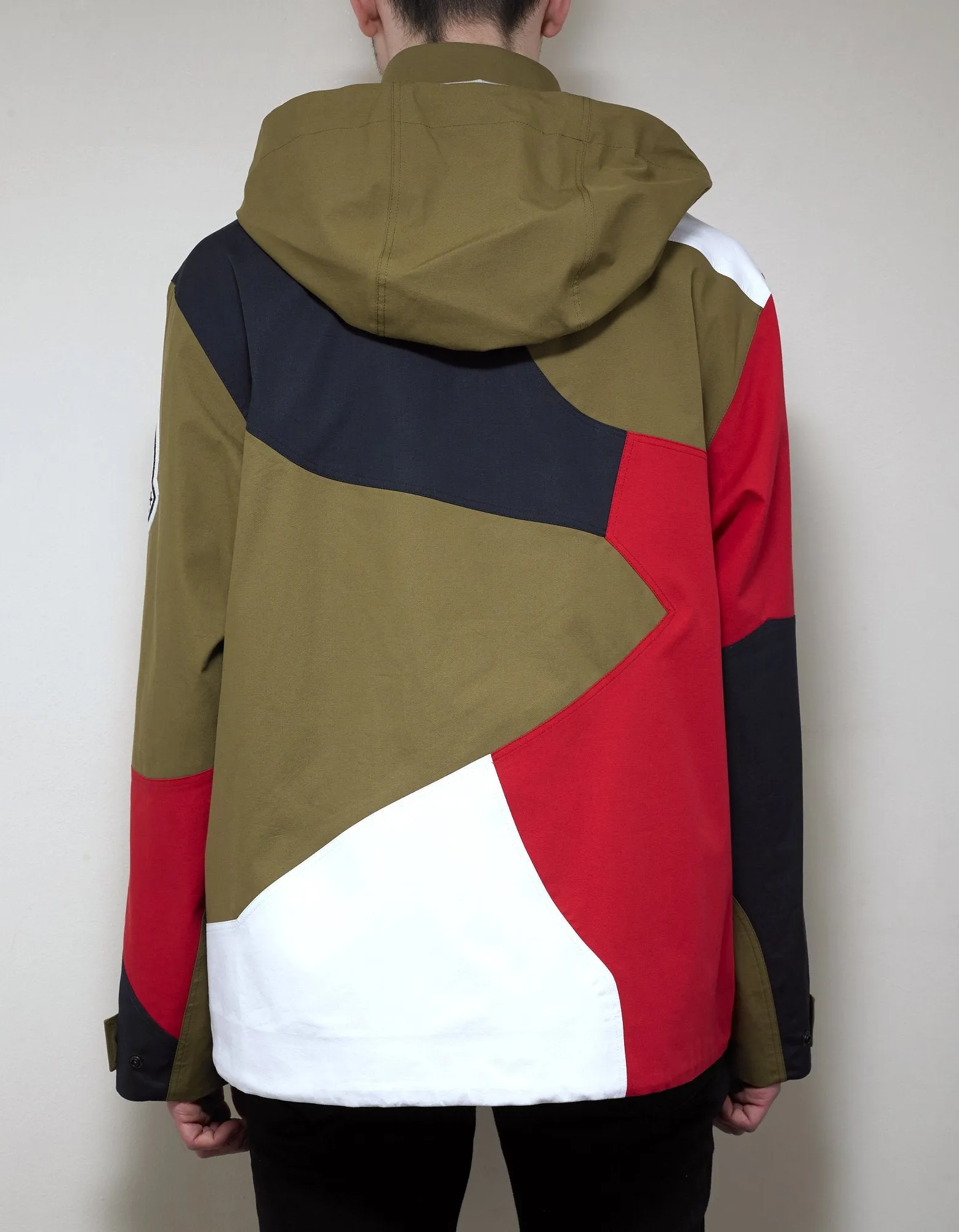 Baudrier Multicolour Patchwork Windbreaker