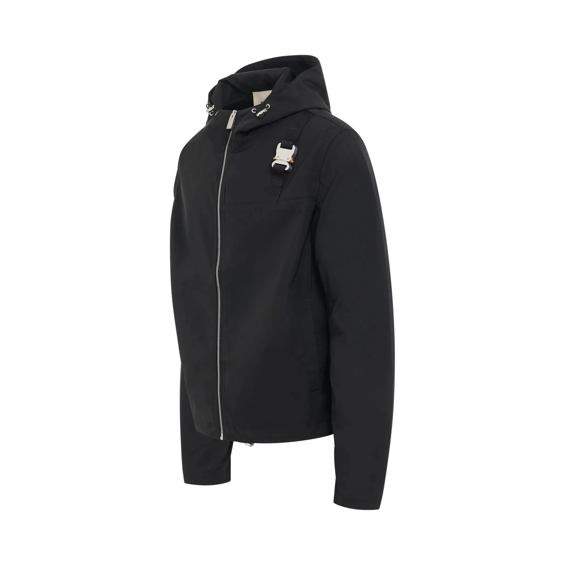 Buckle Windbreaker in Black