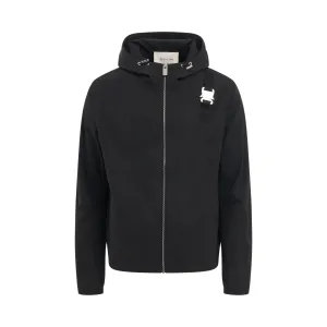 Buckle Windbreaker in Black