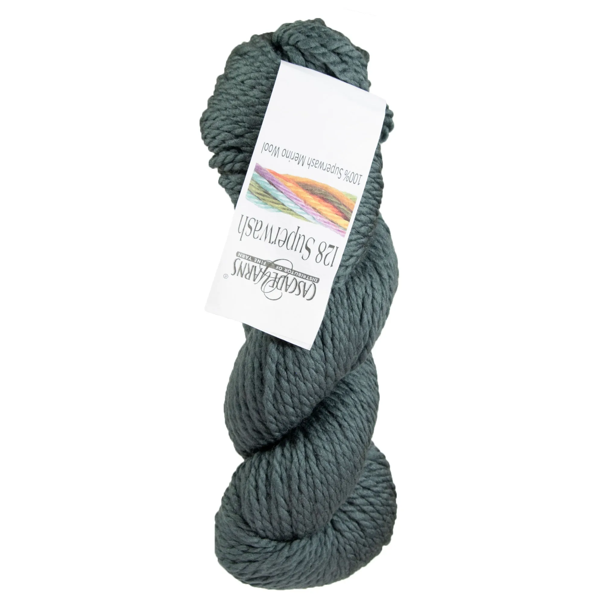 Cascade Yarns 128 Superwash Yarn - 214 Smoke