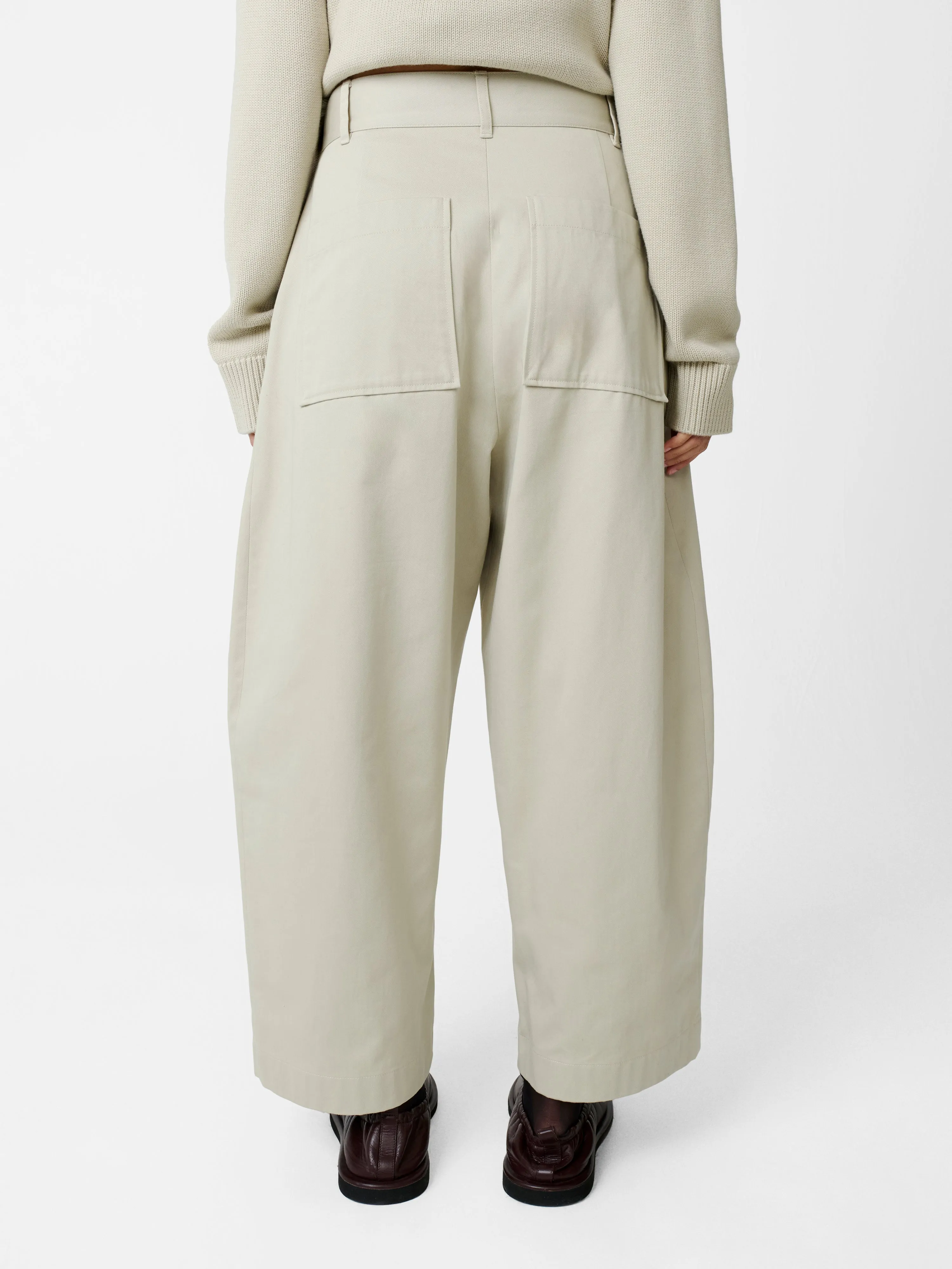 Chalco Twill Pant in Pebble