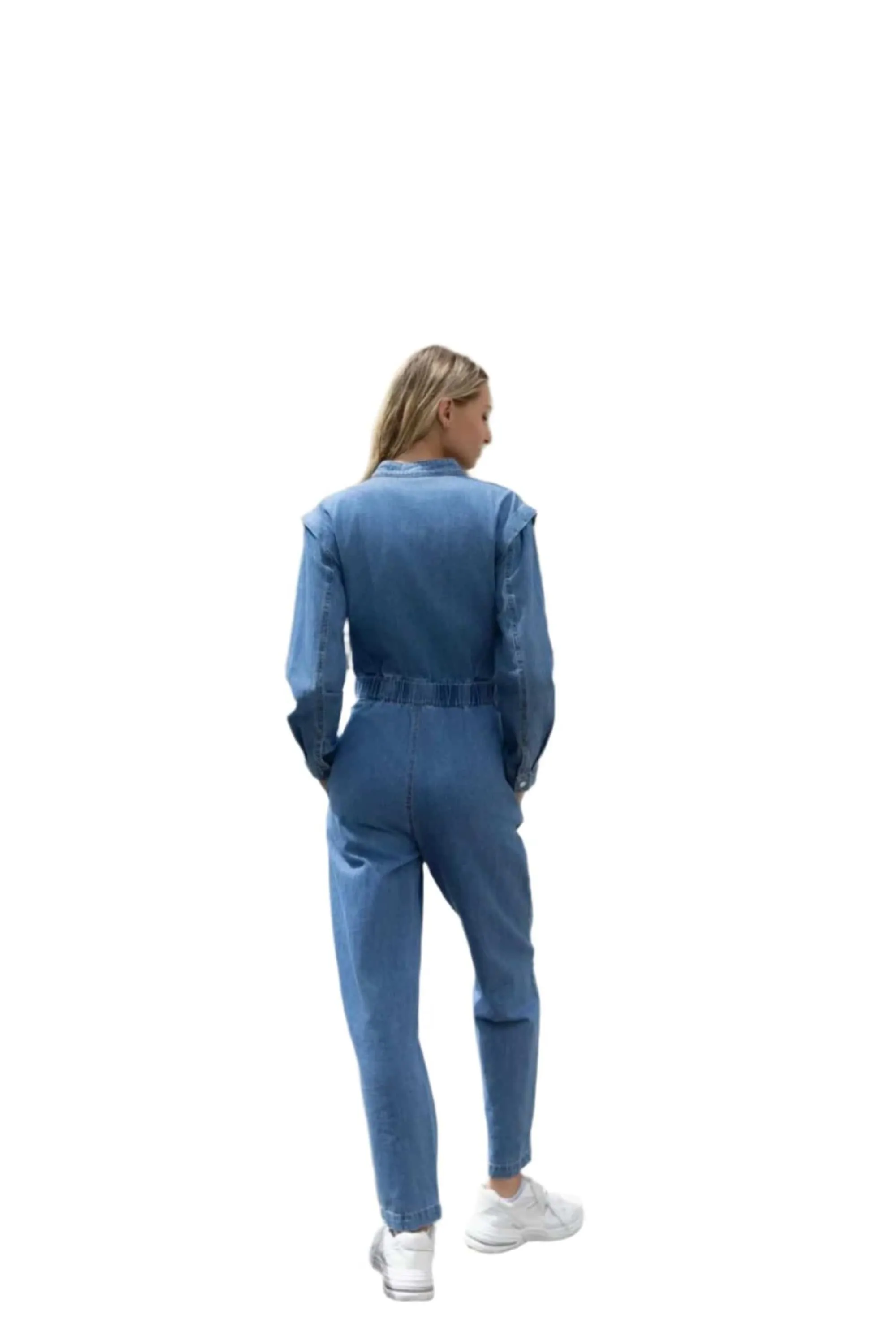 Clever Alice Denim Jumpsuit