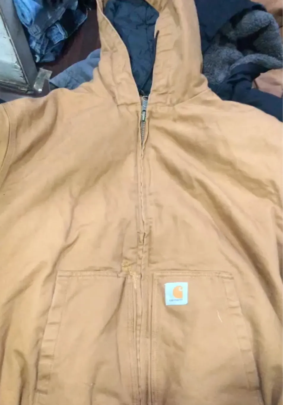 Custom Listing: Deadstock Carhartt Hooded Jackets - 60 pieces