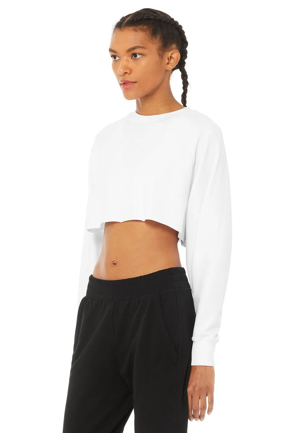 Double Take Pullover - White