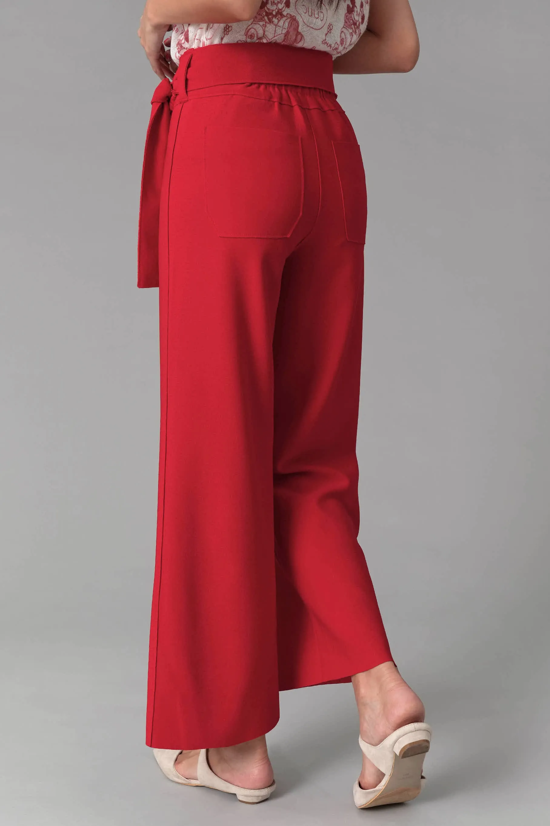 Elise Ribbon Tie Pants