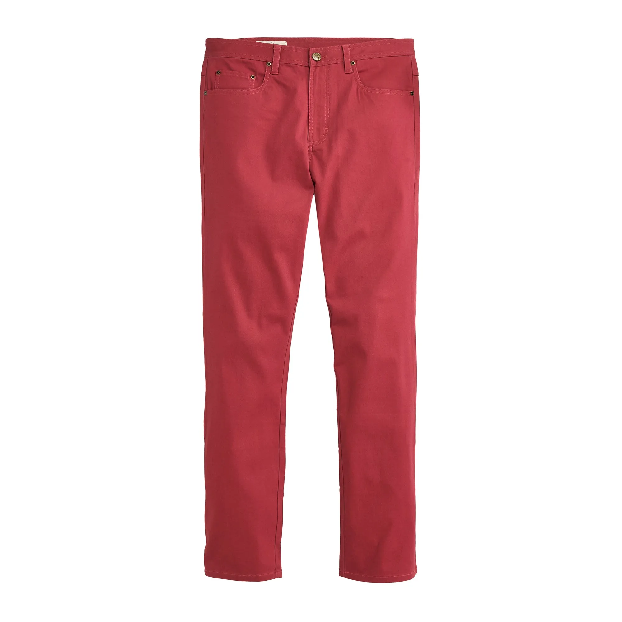 Flex Five Pocket Stretch Pant Earth Red