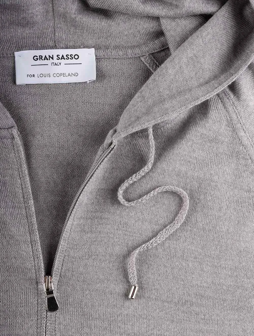 Full Zip Hoodie Grey