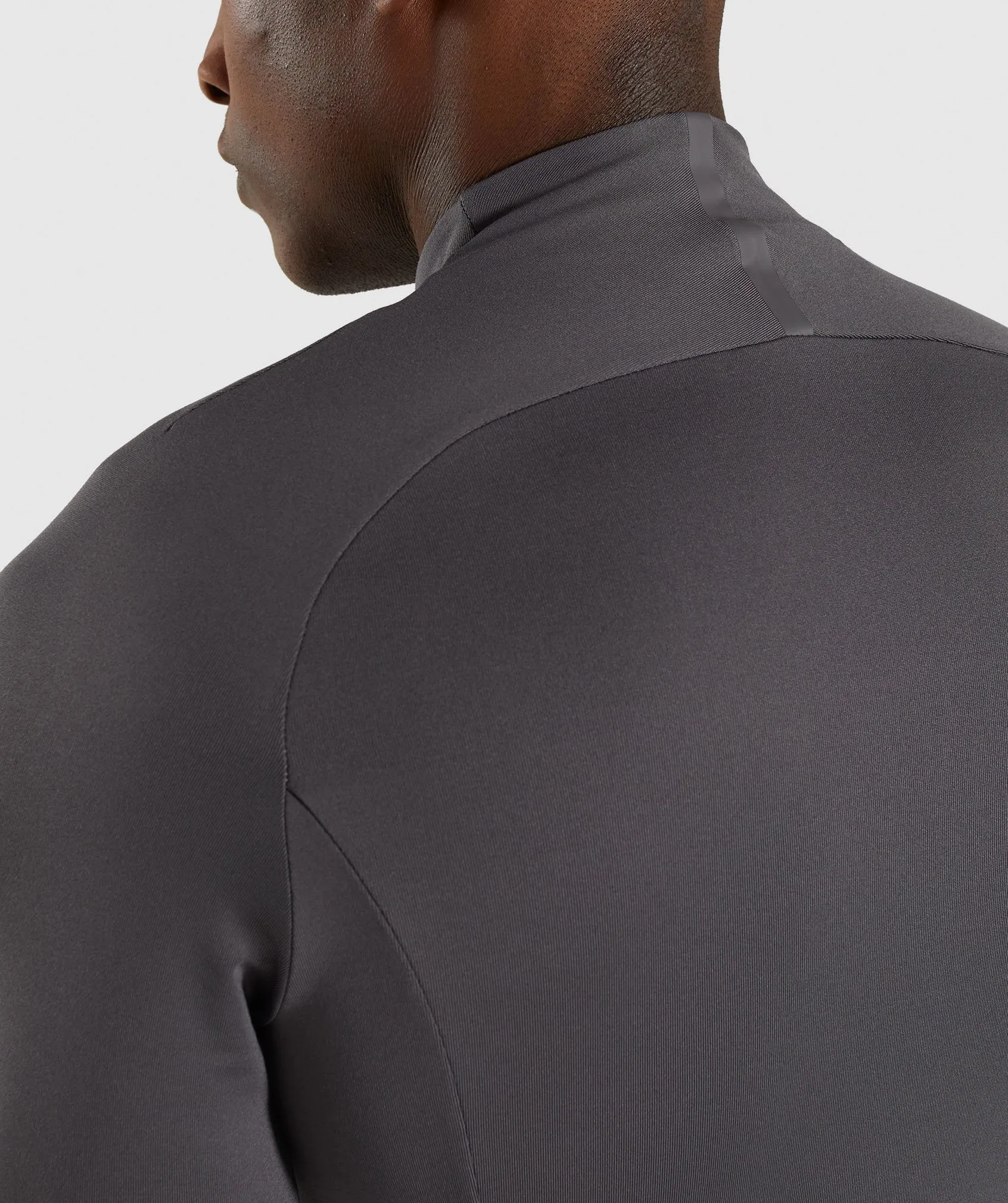 Gymshark Advanced 1/4 Zip Pullover - Charcoal