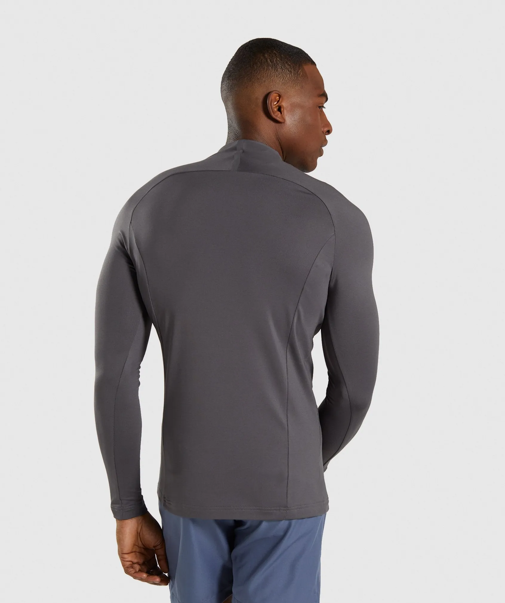 Gymshark Advanced 1/4 Zip Pullover - Charcoal