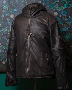 Jacket Men / Fake Leather  - BLACK Rider