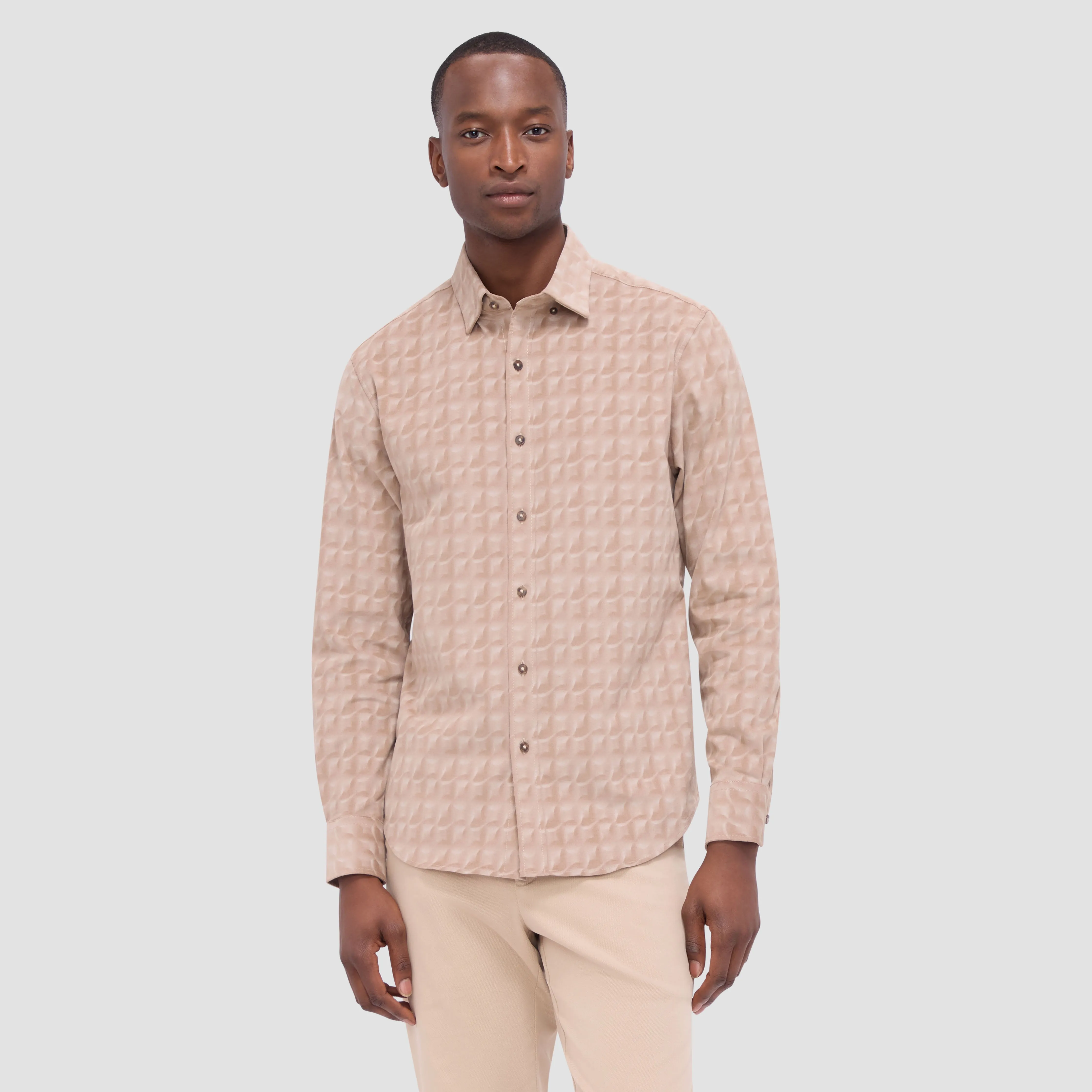 Karl Waffle Corduroy Shirt