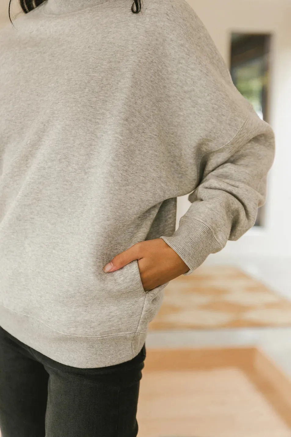 Kienna Sweatshirt in Grey - FINAL SALE