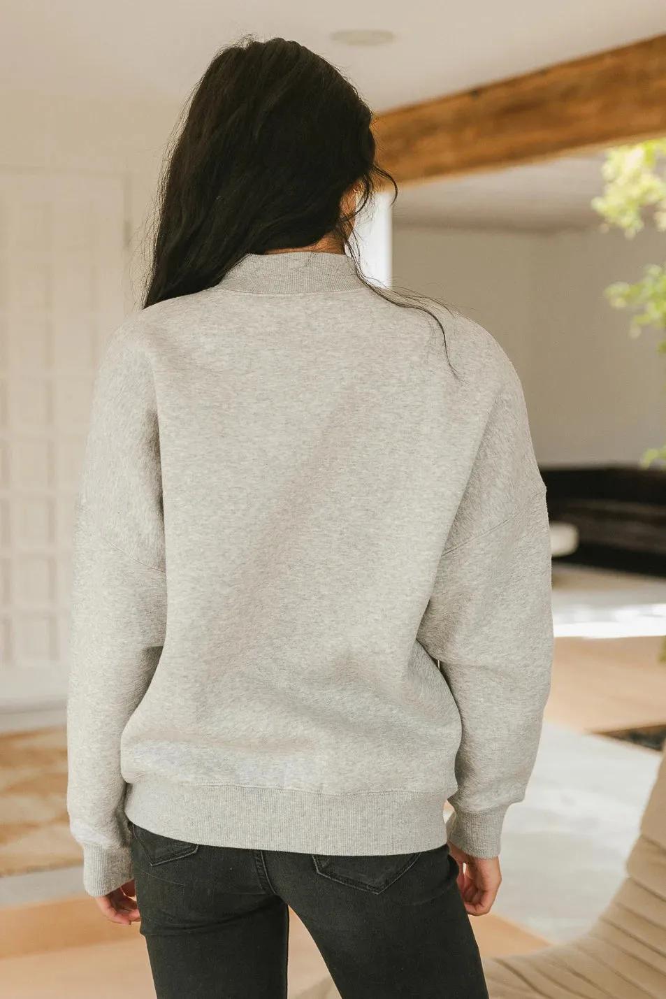 Kienna Sweatshirt in Grey - FINAL SALE