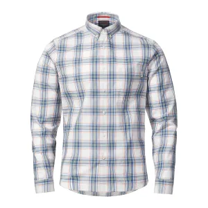 Musto Mens Marina Plaid Shirt - Good Grey