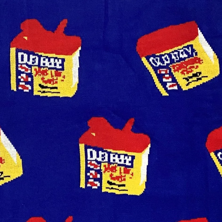 OLD BAY 3-D Can Pattern (Blue) / Knit Sweater