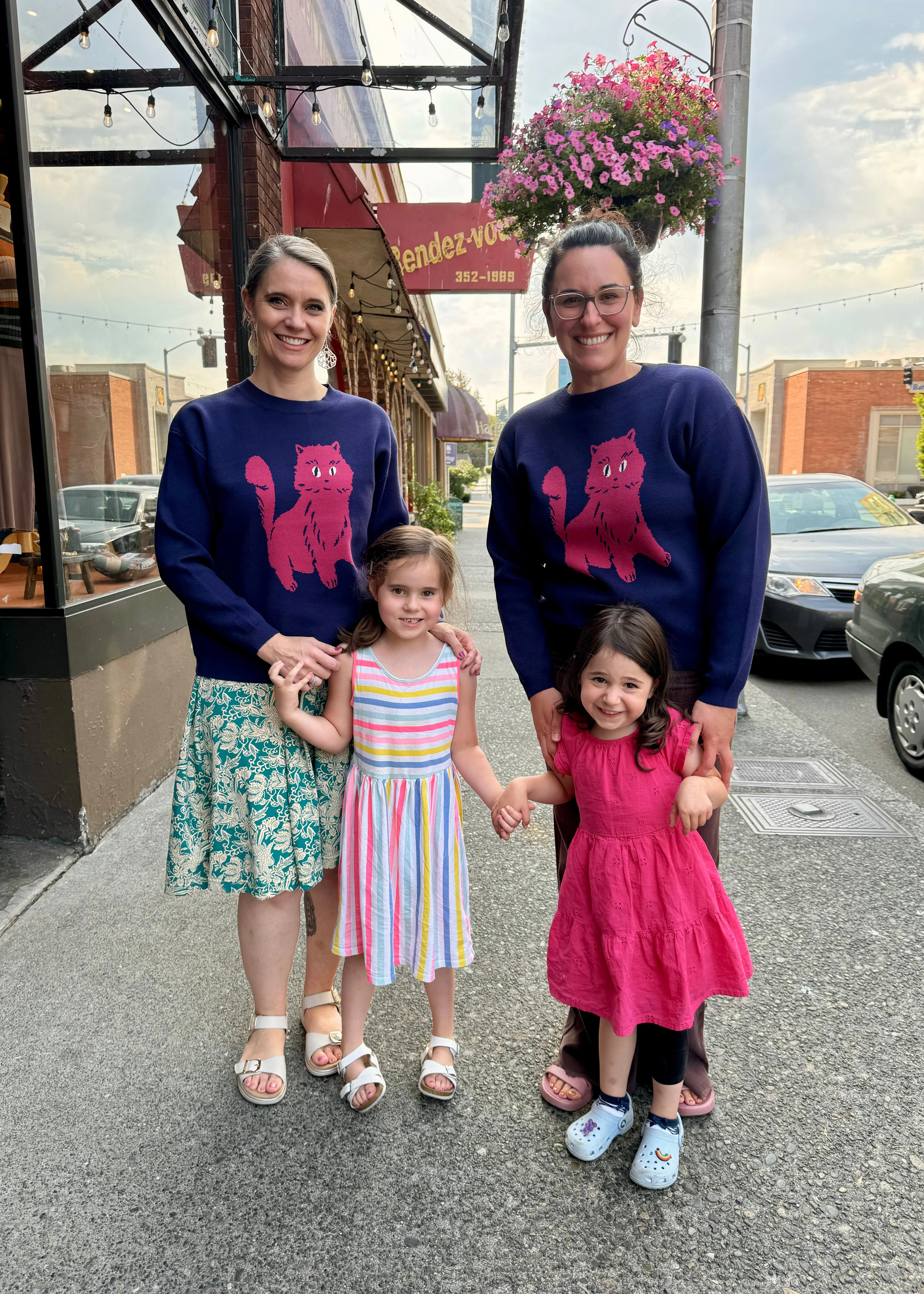 Pink Kitty Sweater