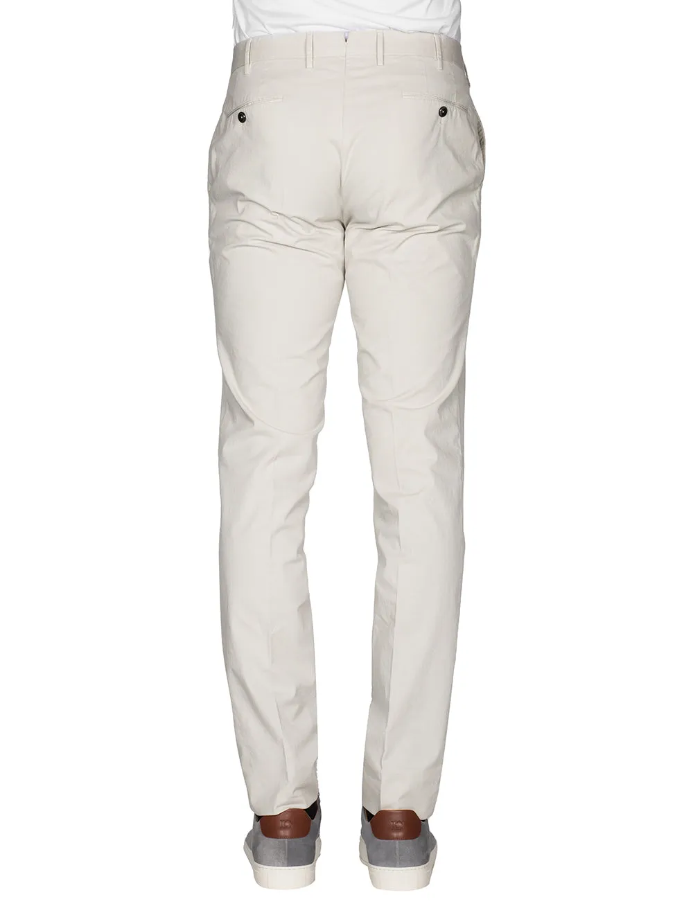 Stretch Cotton Chino Stone