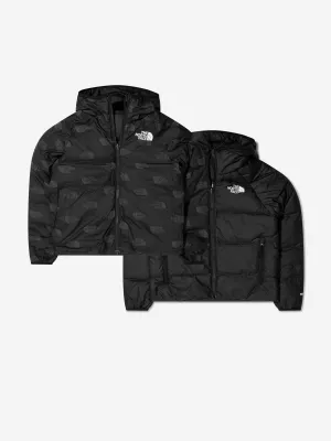 The North Face Boys Printed Reversible Down Hooded Jacket