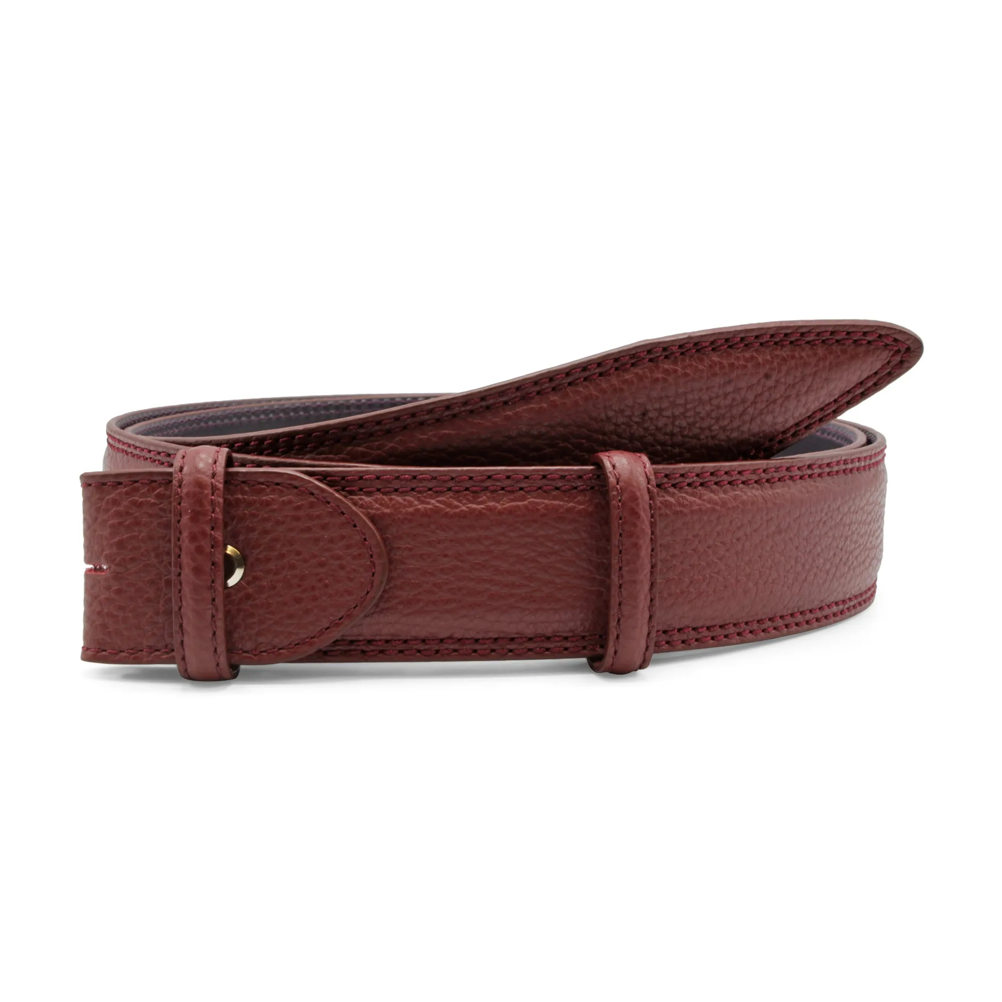 Tumbled Casual Bogart Welt Belt Strap