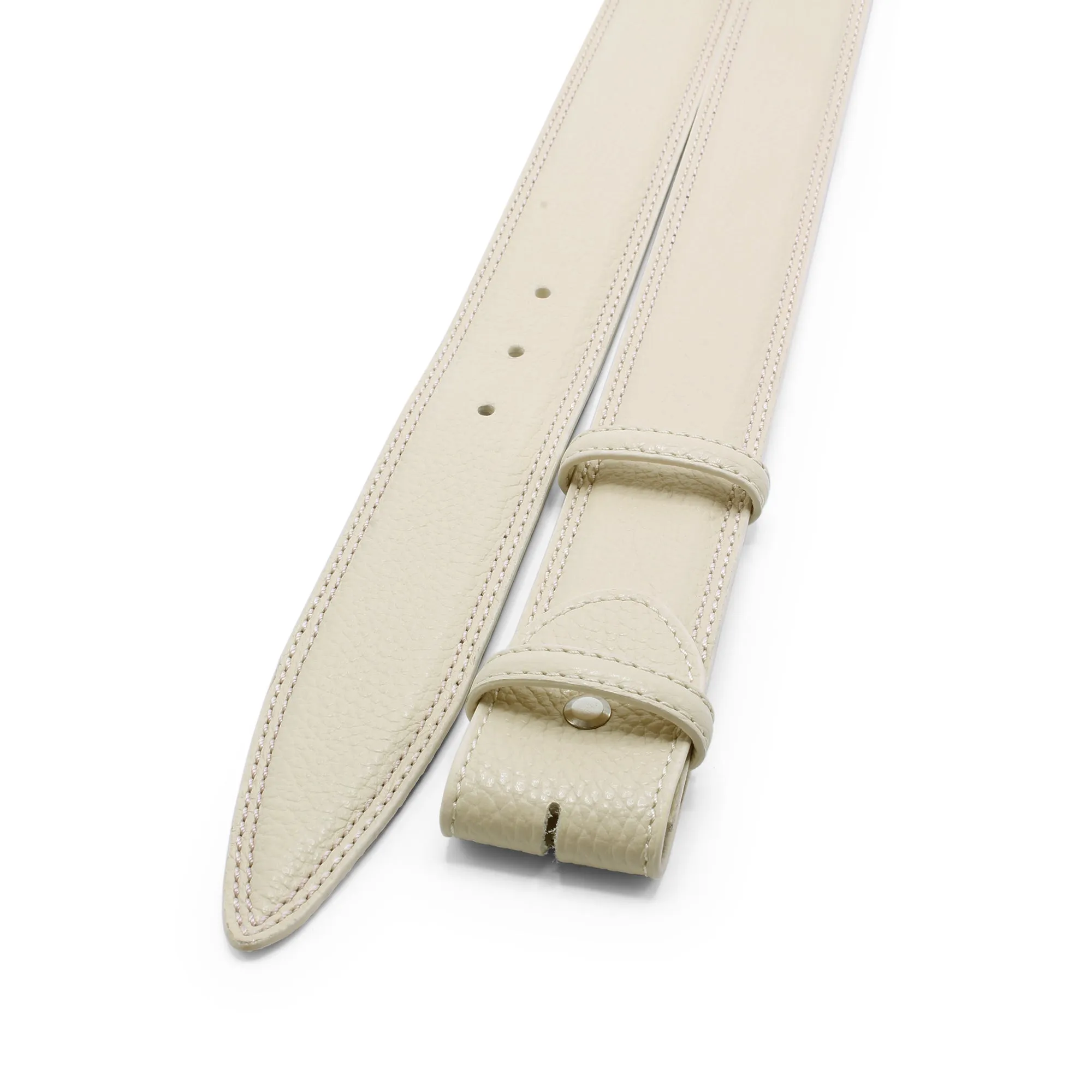 Tumbled Casual Bogart Welt Belt Strap