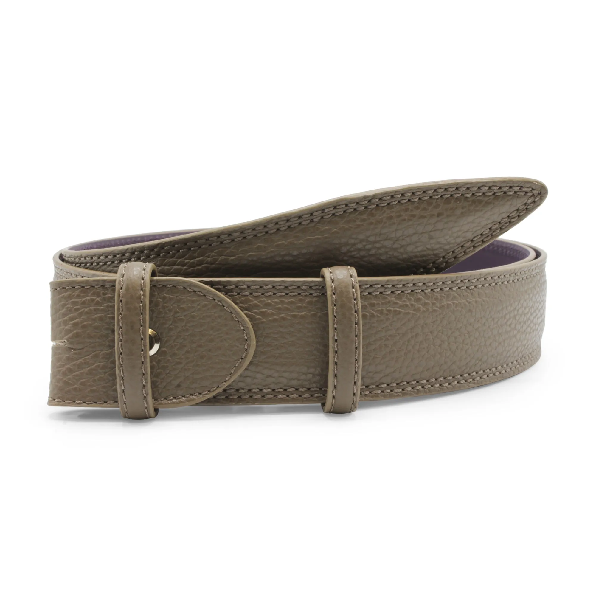 Tumbled Casual Bogart Welt Belt Strap