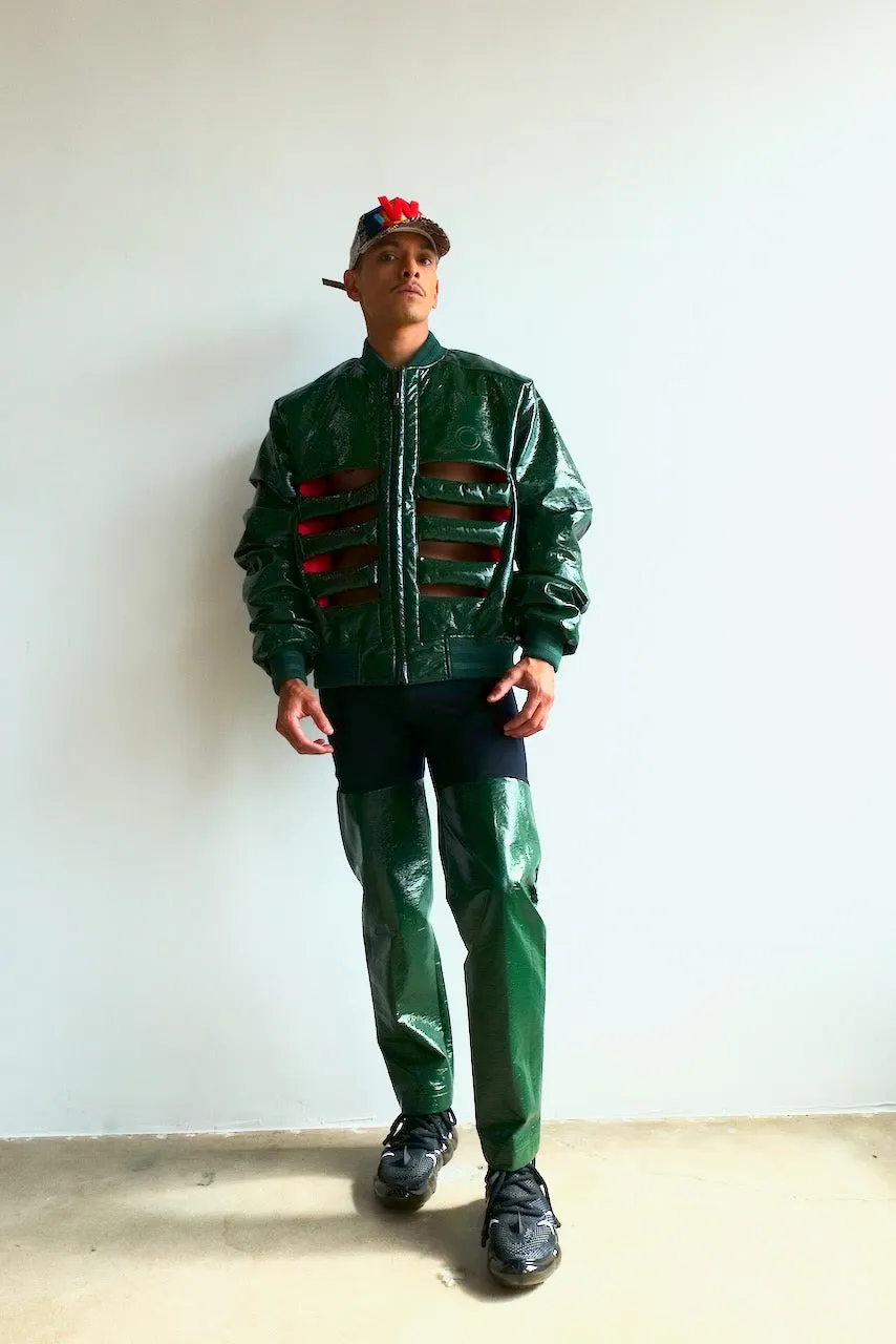 Walter Van Beirendonck Extra Sharp Pants Dark Green FW23