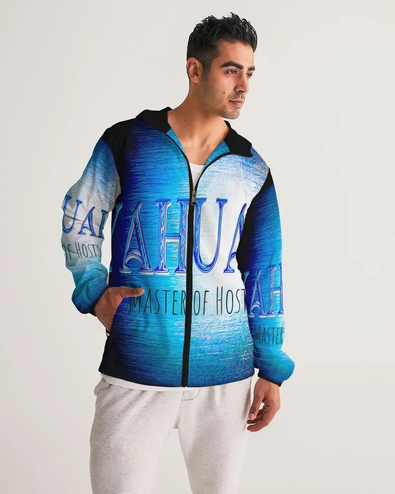 Yahuah-Master of Hosts 01-01 Men's Designer Windbreaker