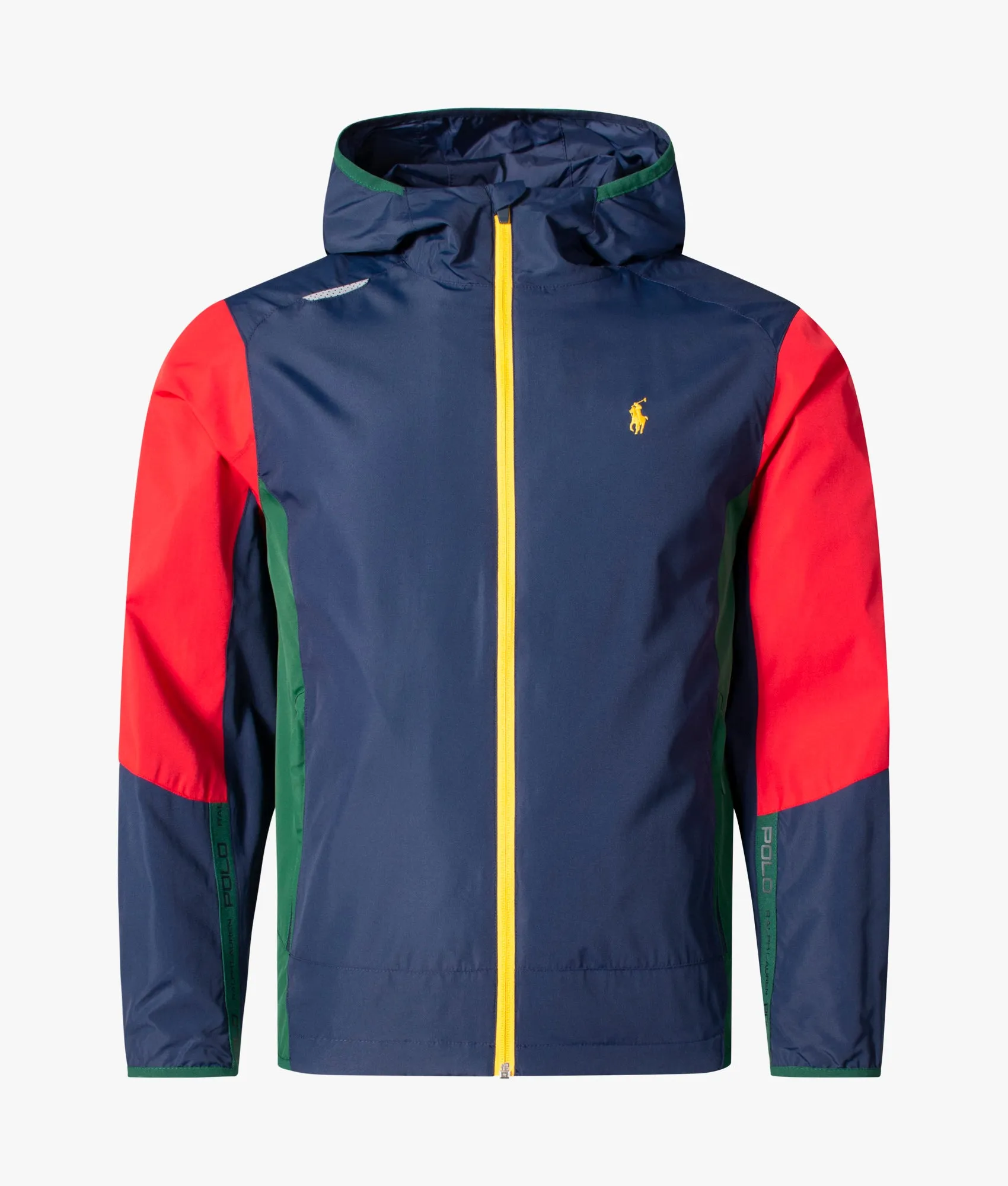 Zip Through Colour Block Windbreaker Jacket