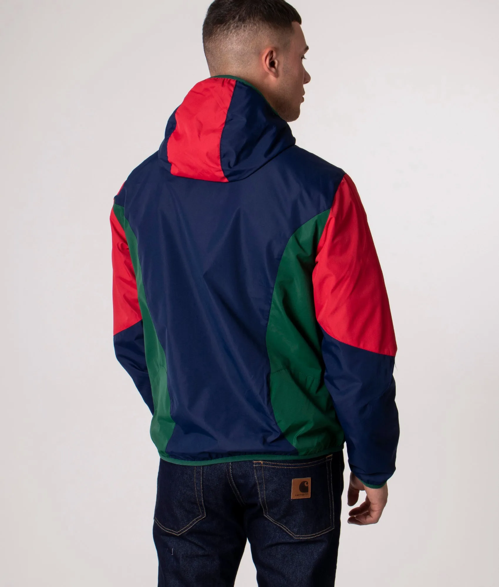 Zip Through Colour Block Windbreaker Jacket